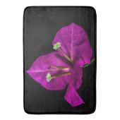 Elegante Lila Bougainvillea Badematte (Vorderseite Vertikal)