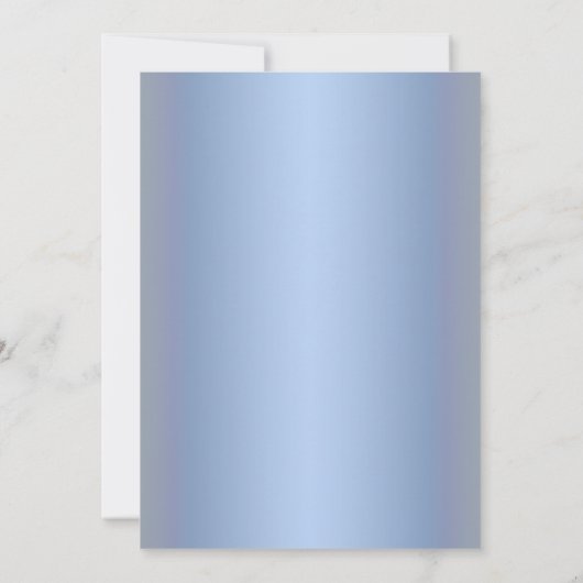 Elegante Lila Einladung von Blumen und Schmetterli (Rückseite)