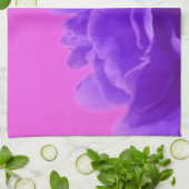 Elegante Lila Himbeere Geschirrtuch (Gefaltet)