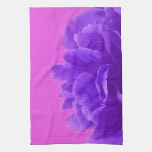 Elegante Lila Himbeere Handtuch (Vertikal)