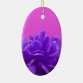 Elegante Lila Himbeere Keramikornament (Rechts)