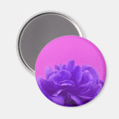 Elegante Lila Himbeere Magnet (Vorderseite/Rückseite)