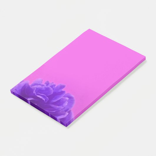 Elegante Lila Himbeere Post-it Klebezettel (angewinkelt)