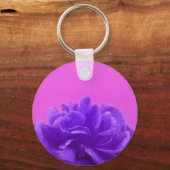 Elegante Lila Himbeere Schlüsselanhänger (Vorderseite)