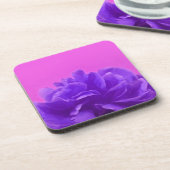 Elegante Lila Himbeere Untersetzer (Linke Seite)