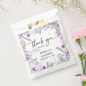 Elegante Lila Hochzeit der Wasserfarben Geschenktütchen (Versiegelt)