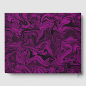 Elegante Lila Hochzeit Gästebuch (Rückseite)