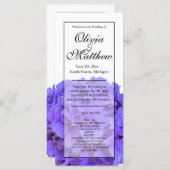 Elegante lila Hydrangeas (Vorne/Hinten)