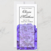 Elegante lila Hydrangeas (Vorderseite)