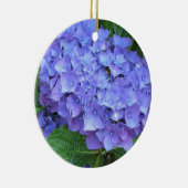 Elegante Lila Hydrangeas Keramikornament (Rechts)