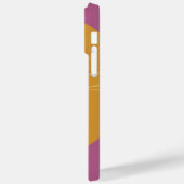 Elegante Lila Katzen Print Case-Mate iPhone Hülle (Rückseite / Links)