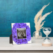 Elegante lila Lava lilac blühende Hydrangeas Fotoplatte (InSitu)