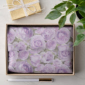 Elegante Lila Lavendel-Rose Entdeckungsreise Seidenpapier (Geschenk)