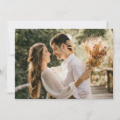 Elegante Lila Liebe Dankeschön Card Dankeskarte (Vorderseite)