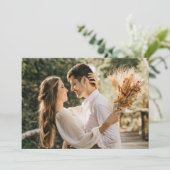 Elegante Lila Liebe Dankeschön Card Dankeskarte (Stehend Vorderseite)