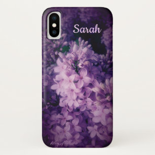 Elegante Lila Lilac-Blume Case-Mate iPhone Hülle