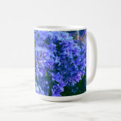 Elegante lila Lilacs Kaffeetasse (VorderseiteRechts)