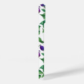 Elegante lila magenta Aquarellblumen Blume Case-Mate iPhone Hülle (Rückseite / Rechts)