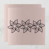 Elegante, Lila, moderne Blumenpracht - Wohlfühl-Ka (Vorne/Hinten)