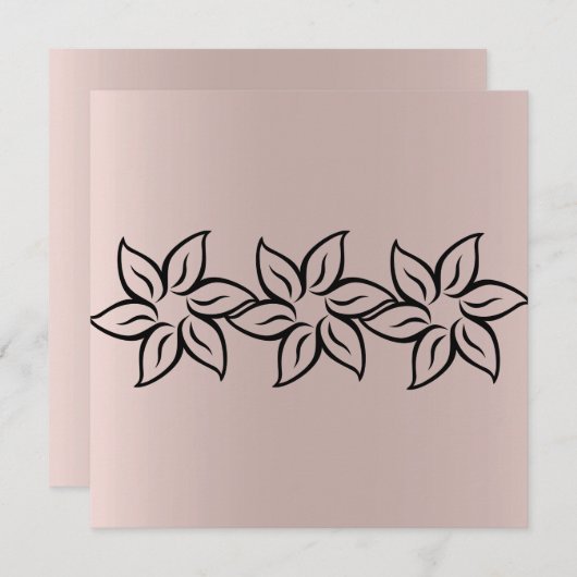 Elegante, Lila, moderne Blumenpracht - Wohlfühl-Ka (Vorne/Hinten)