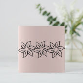 Elegante, Lila, moderne Blumenpracht - Wohlfühl-Ka (Stehend Vorderseite)