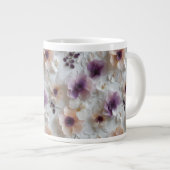 Elegante Lila Peony Blossom Florenz Tasse (Vorderseite Rechts)