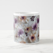 Elegante Lila Peony Blossom Florenz Tasse (Vorderseite)