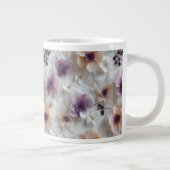 Elegante Lila Peony Blossom Florenz Tasse (Rechts)