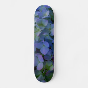 Elegante, lila, rosa Blütenblumen Hydrangeas Skateboard