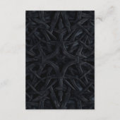 Elegante Lila Rose Sicherheitsmaßnahmen Begleitkarte (Rückseite)