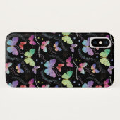 Elegante Lila Schmetterlinge Case-Mate iPhone Hülle (Rückseite (Horizontal))