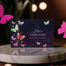 Elegante Lila Schmetterlinge