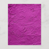 Elegante Lila Speisekarte Hochzeit Stucco Moderne (Rückseite)
