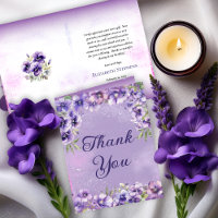 Elegante Lila Violets Blumengeburt Party