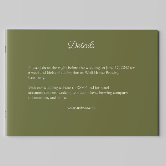 Elegante Lila Wildblume Begleitkarte