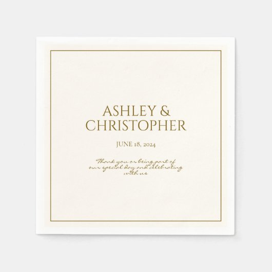 Elegante Lila Wildblume Serviette (Vorderseite)