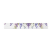 Elegante lila Wisteria lila Einladungsbanderole (Flach)