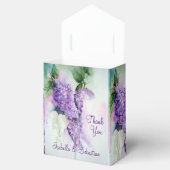 Elegante Lilac Blume Gastgeschenk Hochzeit Boxes Geschenkschachtel (Geöffnet)