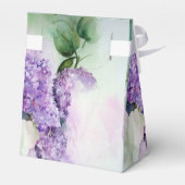 Elegante Lilac Blume Gastgeschenk Hochzeit Boxes Geschenkschachtel (Rückseite)