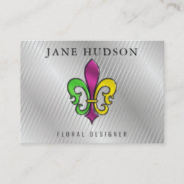 Elegante Lilie Design Business Card Visitenkarte