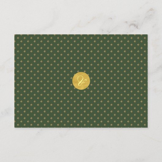 Elegante Lilie Hochzeitsgast Details QR-Code Begleitkarte (Rückseite)