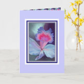 Elegante Lilium Card Karte (Gelbe Blume)