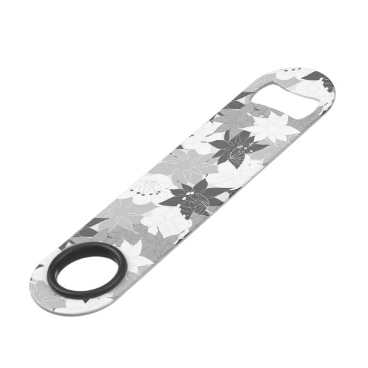 Elegante Lily Blume Speed Flaschenöffner (Vorderseite Schrägansicht)