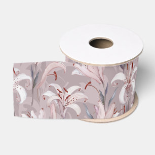 Elegante Lily Ribbon - Blumengeschenk und Dekorati Ripsband