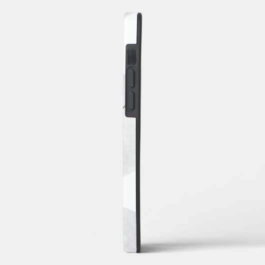 Elegante Linie Zeichnend Gesichter Grau Case-Mate iPhone Hülle (Rückseite / Links)