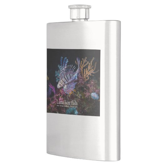 Elegante Lionfish Flachmann (Links)