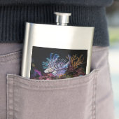 Elegante Lionfish Flachmann (Beispiel)