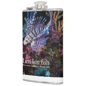 Elegante Lionfish Flachmann (Links)