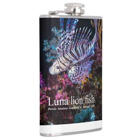 Elegante Lionfish Flachmann (Rechts)