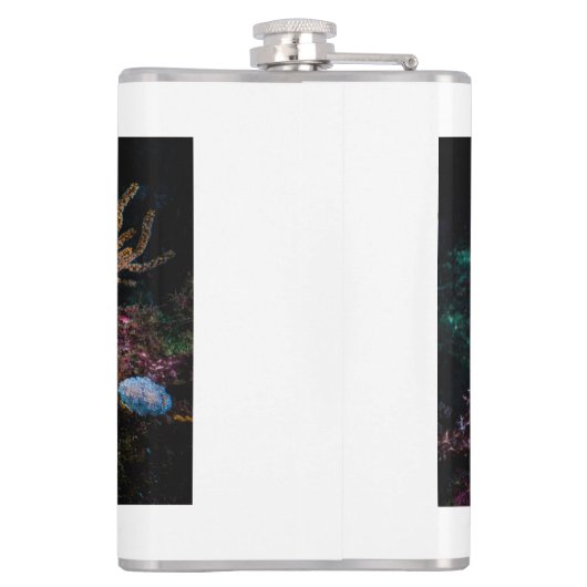 Elegante Lionfish Flachmann (Rückseite)